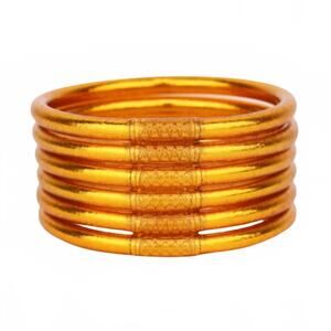 NEW BUDHAGIRL serenity prayer all weather bangles in spark